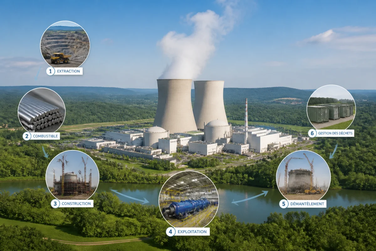 centrale nucléaire rejet de co2
