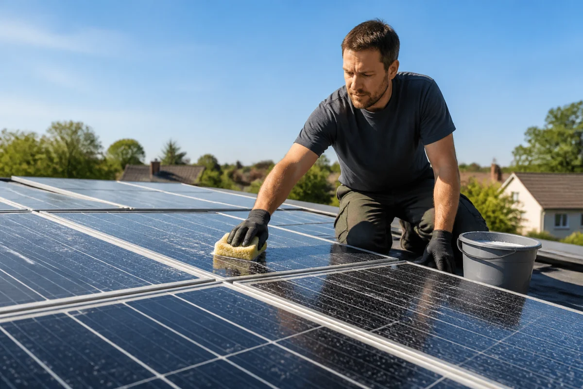 Entretien des panneaux solaires pour préserver leur rendement