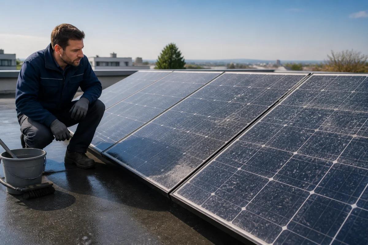 Entretien des panneaux solaires pour préserver leur rendement