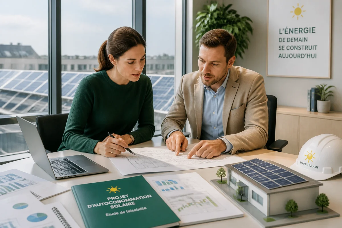 Autoconsommation solaire en entreprise