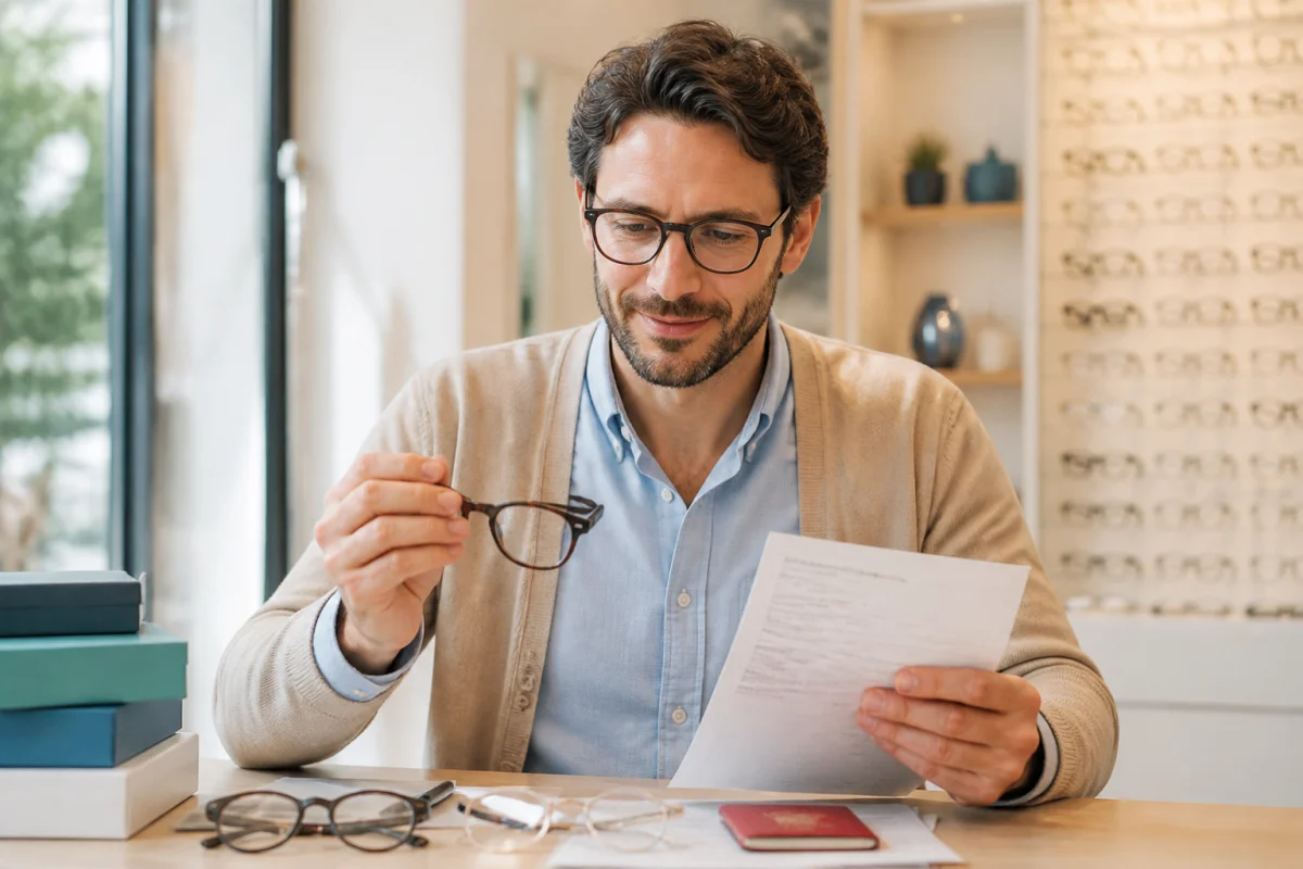 Aides pour acheter des lunettes